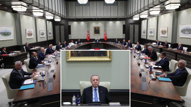 Kabine toplantısı başladı: İşte masadaki konu başlıkları kabine toplantisi basladi iste masadaki konu basliklari BMeh4N7P