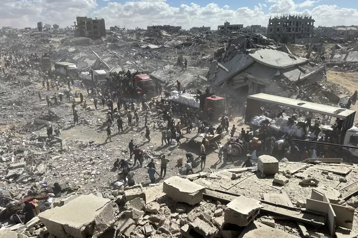 dunyanin gozu gazzede israilli rehinelerin birakilmasina saat 0800de baslanacak T58OttEr.jpg