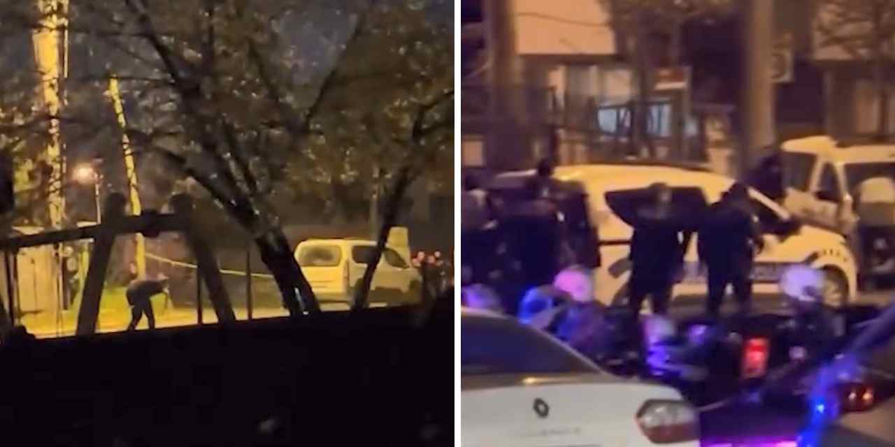 Eşine ve annesine şiddet uygulayan şahıs, polisle çatışmaya girdi: Yaralı yakalandı