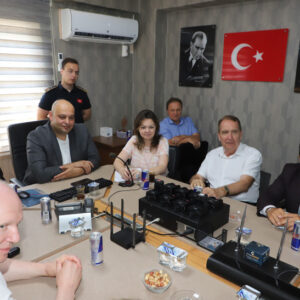 Akkuyu Nükleer Güç Santrali heyeti Mersin İtfaiyesi ile buluştu
